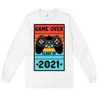White Game Over Class Of 2021 Long Sleeve Tee - Bettercallsaul