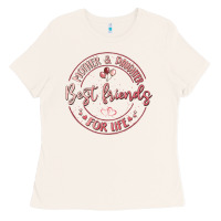 Mother And Daughter Best Friends For Life Ladies Tee | Teevron
