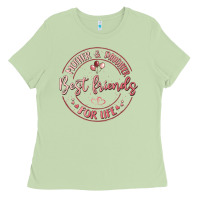 Matcha mother and daughter best friends for life Ladies Tee - MaliasSmallBusiness