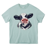 Arona holstein calf face Heavy Core Tee - LillyAllenDesigns