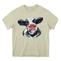 Holstein Calf Face Heavy Core Tee | Teevron