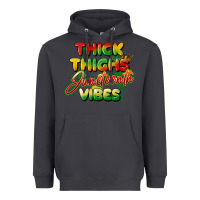 Smoke thick thighs juneteenth vibes Heavyweight Hoodie - FaDigitalArtStudio
