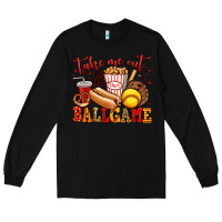 Black take me out to the ball game softball Long Sleeve Tee - Jasminsmagicworld