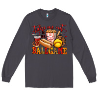 Smoke take me out to the ball game softball Long Sleeve Tee - Jasminsmagicworld