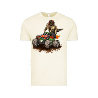 Vintage Arctic monster truck and t rex dinosaur Vintage Tee - LillyAllenDesigns