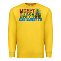 Lemon merry happy chrismukkah Premium Sweatshirt - FaDigitalArtStudio