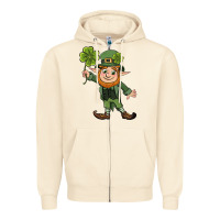 St. Patrick's Day Elf Zipper Hoodie | Teevron