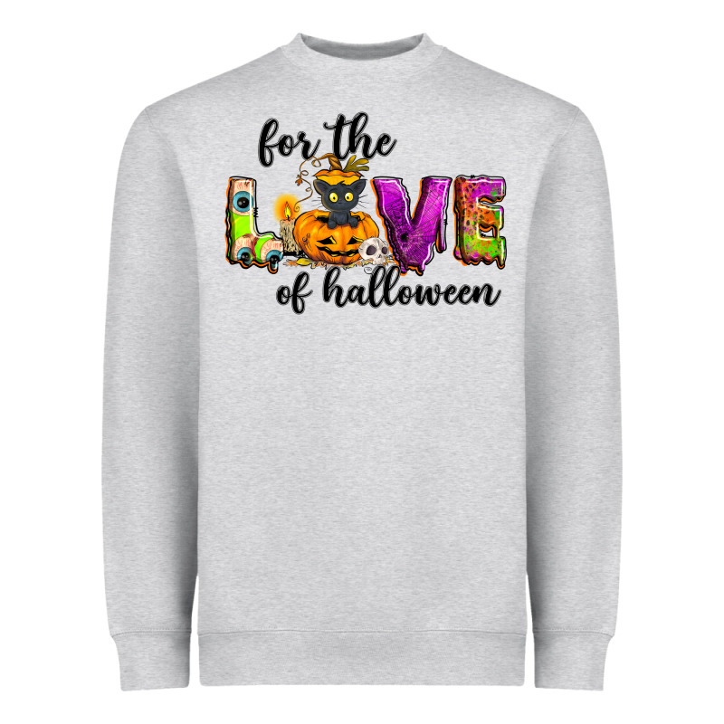 For The Love Of Halloween Heavyweight Sweatshirt by NancyCooperArtShop | Teevron