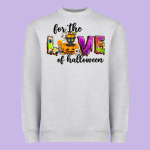 For The Love Of Halloween Heavyweight Sweatshirt Designed By Nancycooperartshop