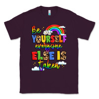 Plum be yourself everyone else in taken Classic Tee - LillyAllenDesigns