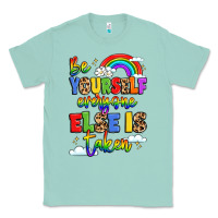 Seafoam be yourself everyone else in taken Classic Tee - LillyAllenDesigns