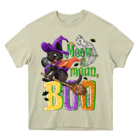 Mossy Meow i mean, boo Halloween Heavy Core Tee - NancyCooperArtShop