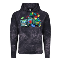 Cloud Black autism truck Vintage Hoodie - LillyAllenDesigns