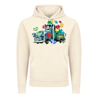 Vintage Artic autism truck Vintage Hoodie - LillyAllenDesigns