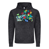 Vintage Black autism truck Vintage Hoodie - LillyAllenDesigns