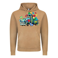 Vintage Camel autism truck Vintage Hoodie - LillyAllenDesigns