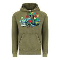 Autism Truck Vintage Hoodie | Teevron