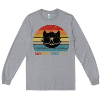 Heather Grey Awesome Since 1974 Long Sleeve Tee - Bettercallsaul