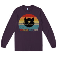 Plum Awesome Since 1974 Long Sleeve Tee - Bettercallsaul
