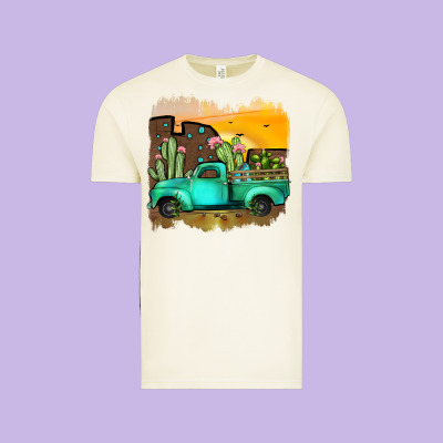 Truck Vintage Tee Designed By Jahusdesignshop