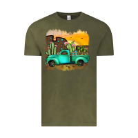 Vintage Olive truck Vintage Tee - JahusDesignShop