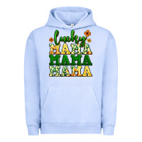 Pigment Grape Ice lucky mama mama mama  St. Patrick's Urban Hoodie - LillyAllenDesigns