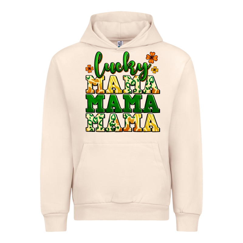 Lucky Mama Mama Mama  St. Patrick's Urban Hoodie by LillyAllenDesigns | Teevron