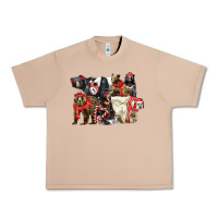 Burro Christmas Bear Family Urban Heavy Tee - LillyAllenDesigns