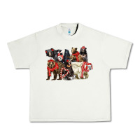 Pistachio Christmas Bear Family Urban Heavy Tee - LillyAllenDesigns