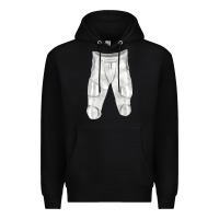 Black football padded pant fa element 1 Premium Hoodie - FaDigitalArtStudio