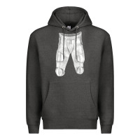 Charcoal Heather football padded pant fa element 1 Premium Hoodie - FaDigitalArtStudio