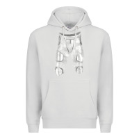 Dove Grey football padded pant fa element 1 Premium Hoodie - FaDigitalArtStudio