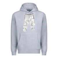Heather Grey football padded pant fa element 1 Premium Hoodie - FaDigitalArtStudio