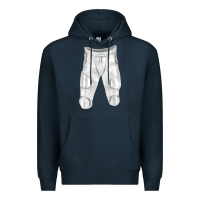 Navy football padded pant fa element 1 Premium Hoodie - FaDigitalArtStudio