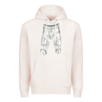 Pale Pink football padded pant fa element 1 Premium Hoodie - FaDigitalArtStudio