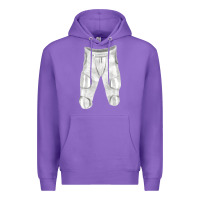 Purple football padded pant fa element 1 Premium Hoodie - FaDigitalArtStudio