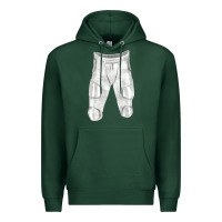 Sports Green football padded pant fa element 1 Premium Hoodie - FaDigitalArtStudio