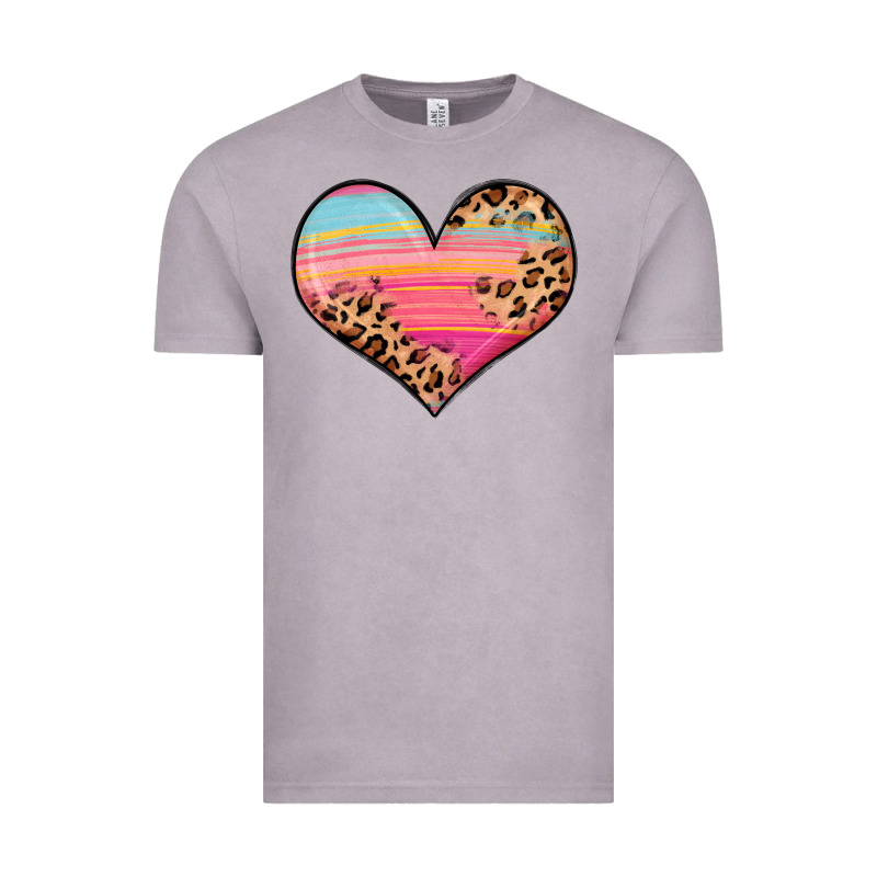 Valentine S Day Colorful Heart Vintage Tee by LillyAllenDesigns | Teevron