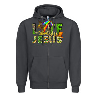 Smoke Love like Jesus Zipper Hoodie - CowGirlArtShop