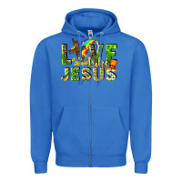 True Royal Love like Jesus Zipper Hoodie - CowGirlArtShop