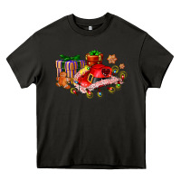 Asphalt cowgirl hat with gifts and cookies Heavy Core Tee - AdoDesignShop