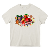 Cream cowgirl hat with gifts and cookies Heavy Core Tee - AdoDesignShop