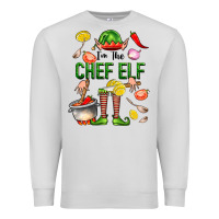 Dove Grey im the chef elf Premium Sweatshirt - FaDigitalArtStudio