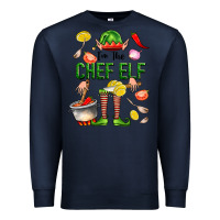 Navy im the chef elf Premium Sweatshirt - FaDigitalArtStudio