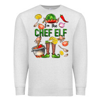 Oatmeal Heather im the chef elf Premium Sweatshirt - FaDigitalArtStudio