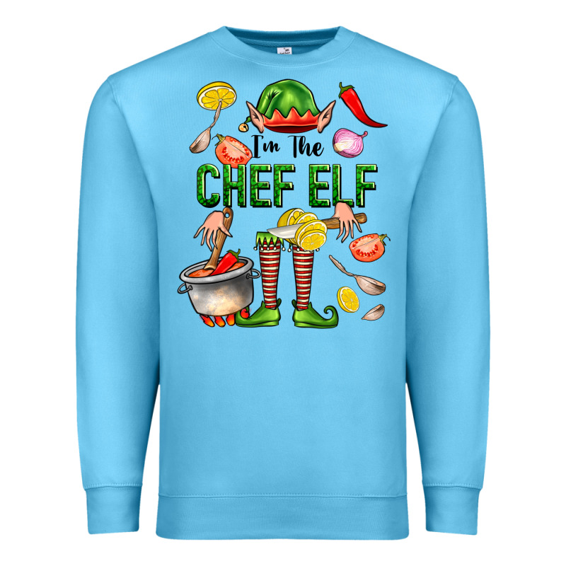 Im The Chef Elf Premium Sweatshirt by FaDigitalArtStudio | Teevron