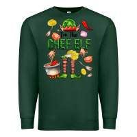 Sports Green im the chef elf Premium Sweatshirt - FaDigitalArtStudio