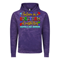Cloud Purple i believe in a spectrum of possibilities Vintage Hoodie - LillyAllenDesigns