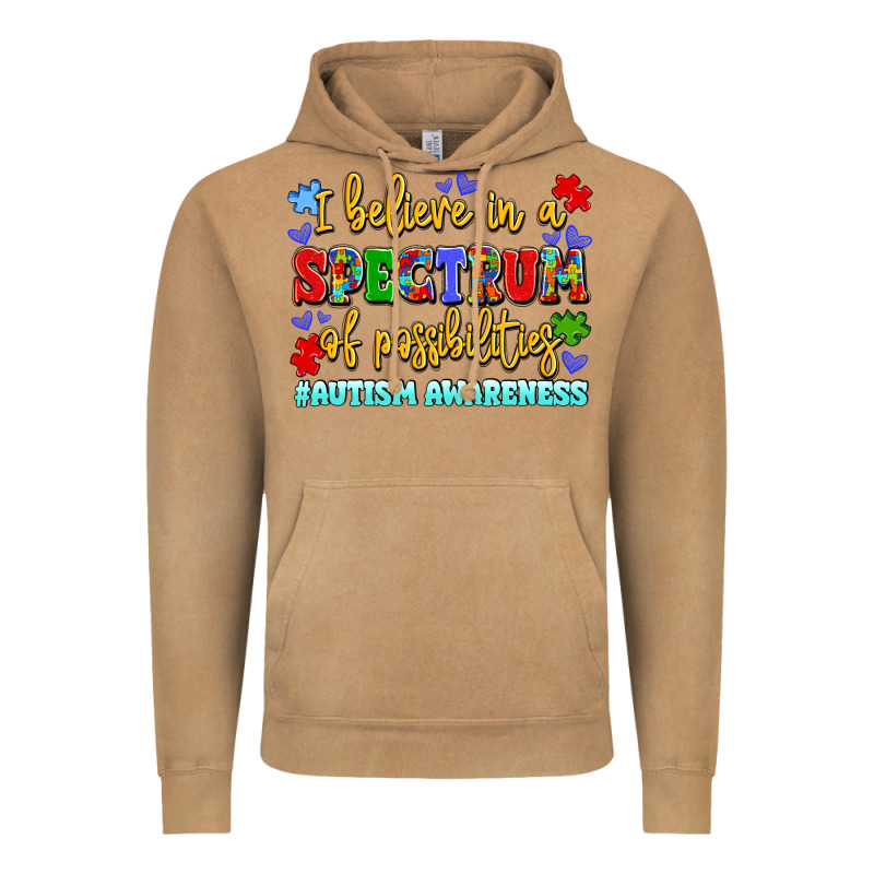 I Believe In A Spectrum Of Possibilities Vintage Hoodie by LillyAllenDesigns | Teevron