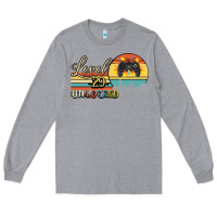 Heather Grey Level 29 Unlocked Long Sleeve Tee - Bettercallsaul